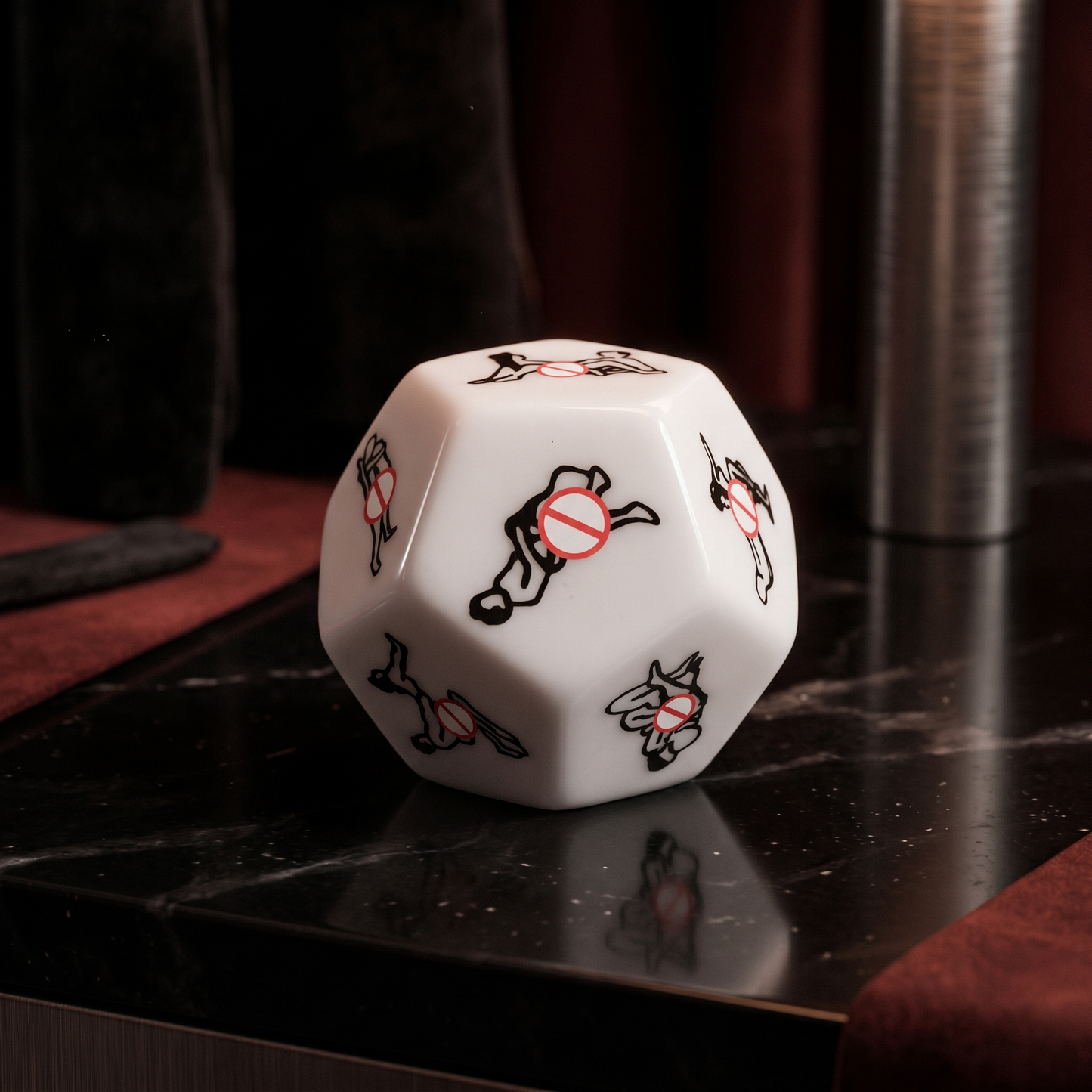 Minuit — Glow-in-the-Dark Erotic Dice