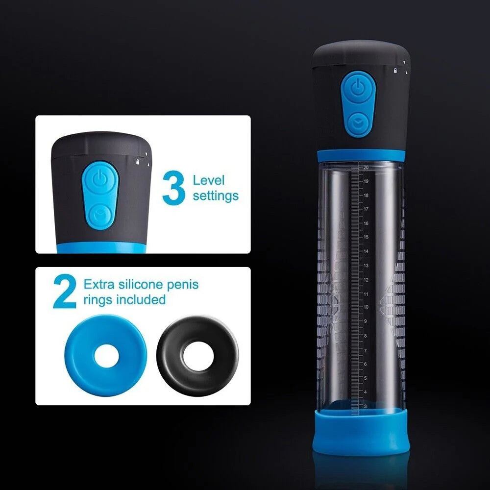Performance manual vacuum pump for men — Rouge Paris