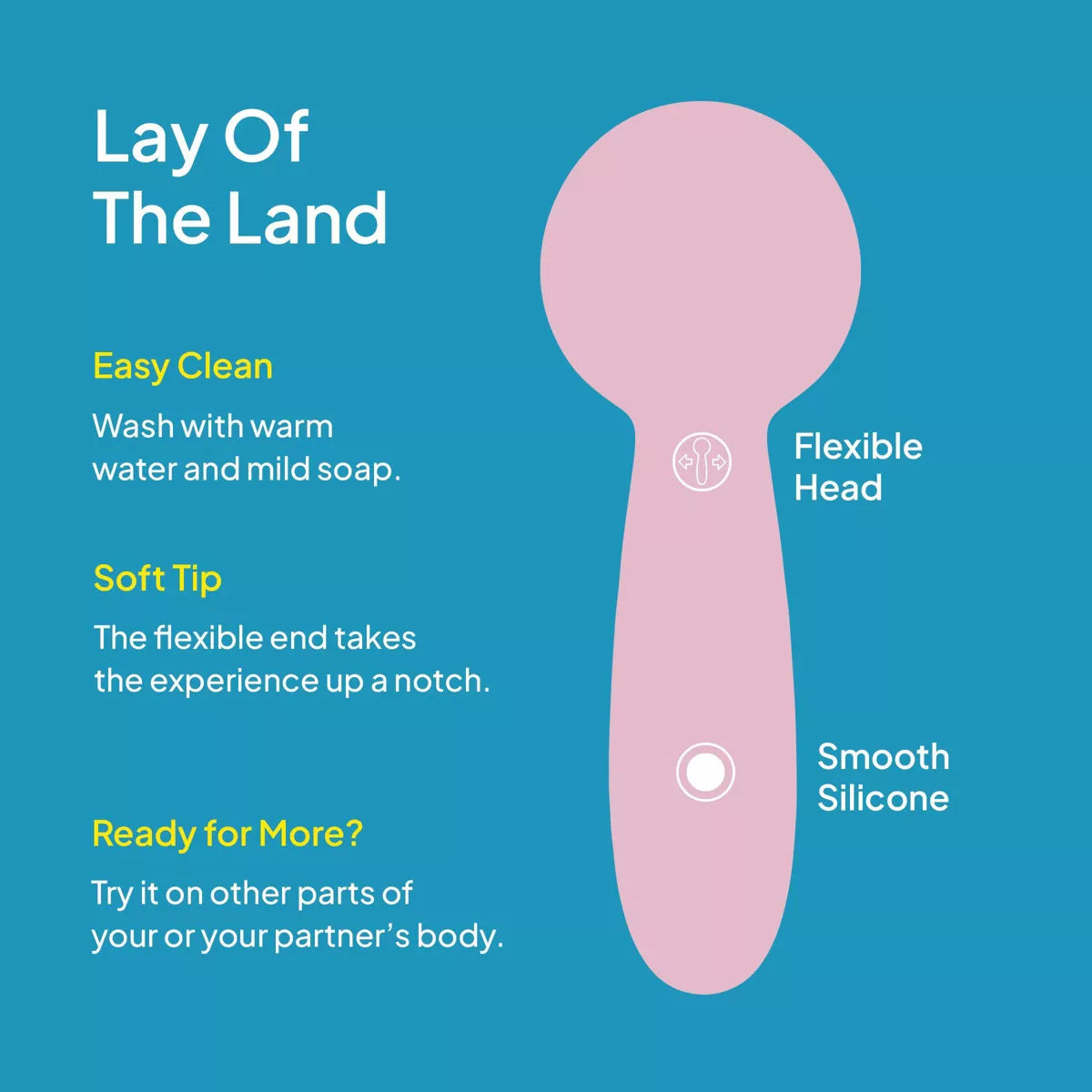 Petite pocket wand travel vibrator — Rouge Paris