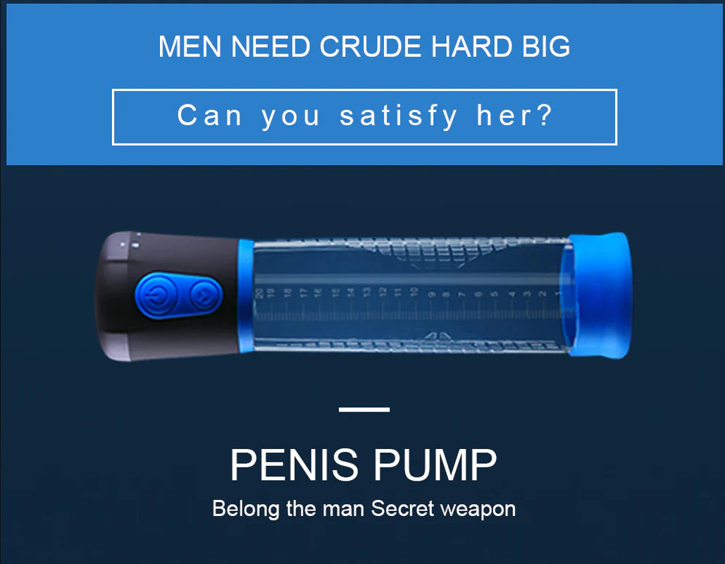 Performance manual vacuum pump for men — Rouge Paris
