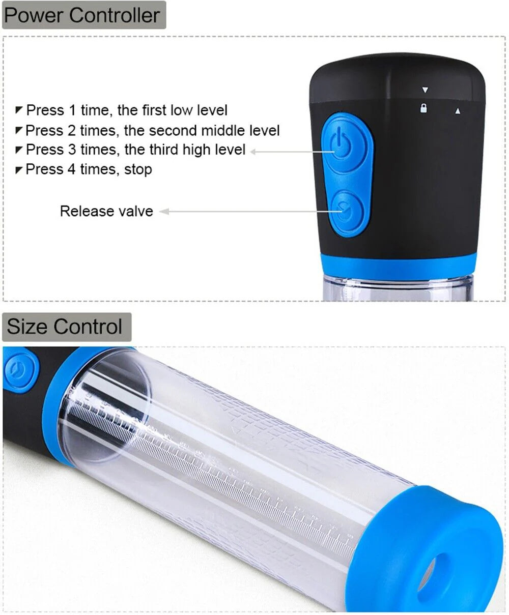 Performance manual vacuum pump for men — Rouge Paris