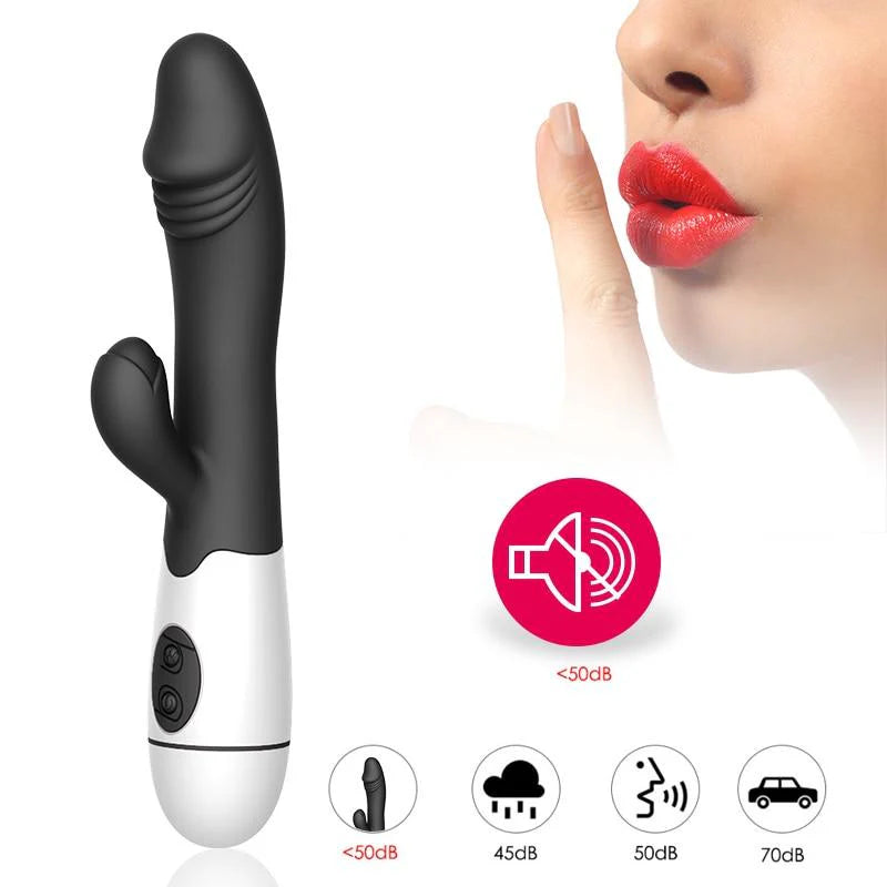 Rabbit Duo dual-stimulation vibrator — Rouge Paris
