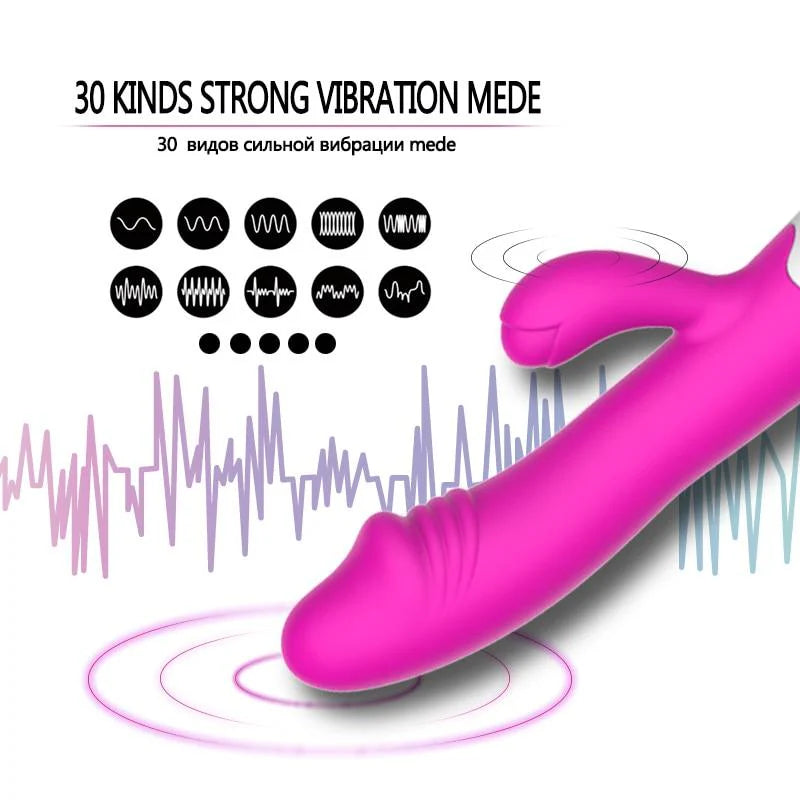 Rabbit Duo dual-stimulation vibrator — Rouge Paris