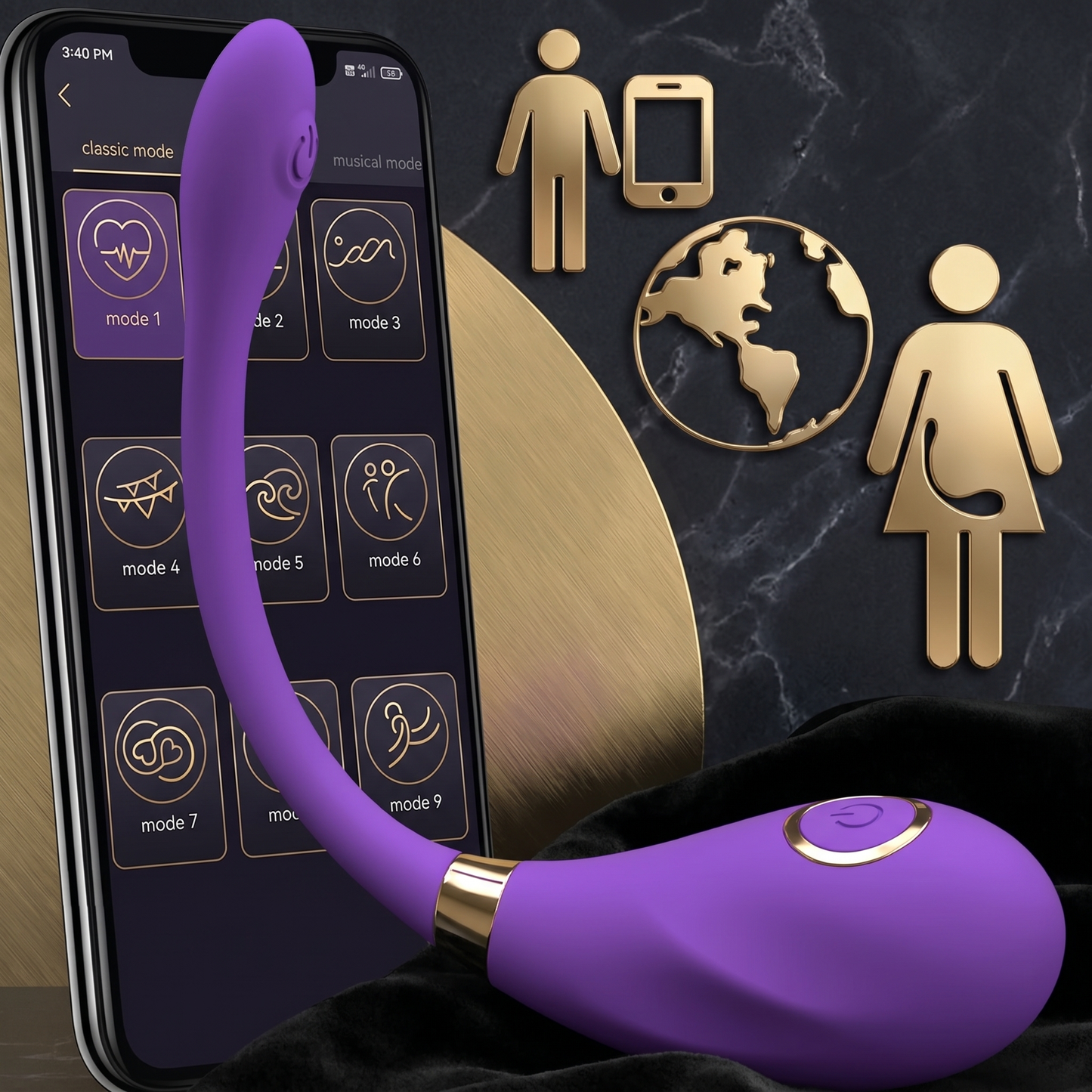 Lumi — App-Controlled Wearable Bullet