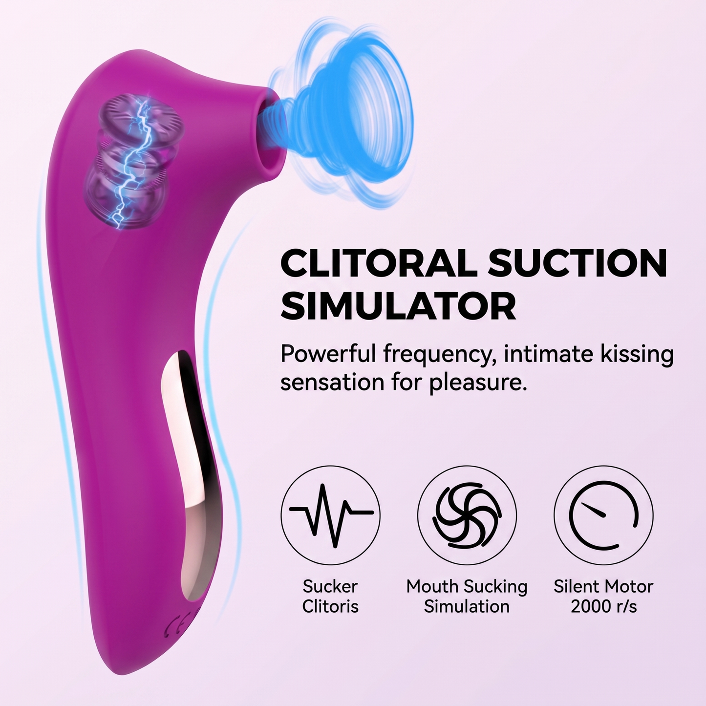 Embrace — Air-Pulse Clitoral Stimulator